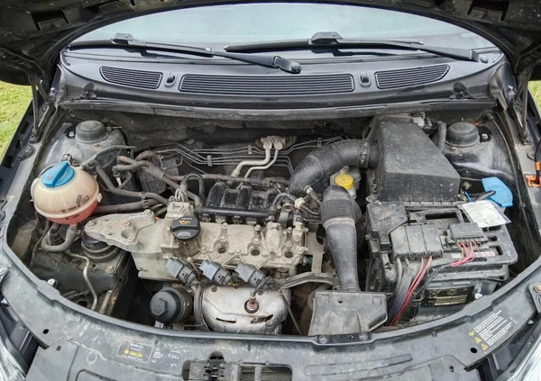 Skoda Fabia cena 13500 przebieg: 174000, rok produkcji 2008 z Chełm małe 137